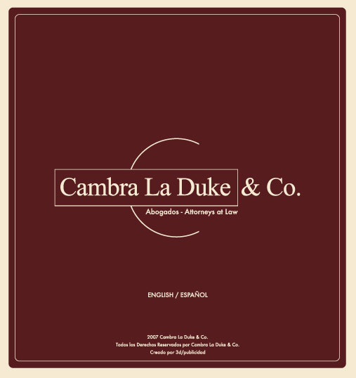 Cambra La Duke Ricardo M.